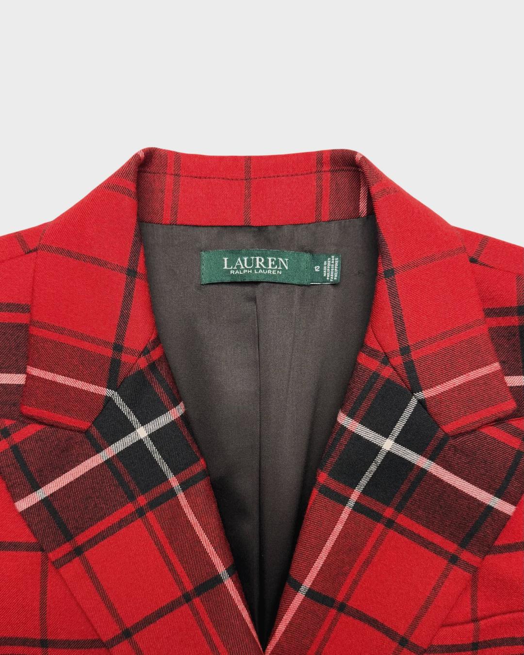 Ralph Lauren Жакет Ralph Lauren в клетку тартан — фото 2