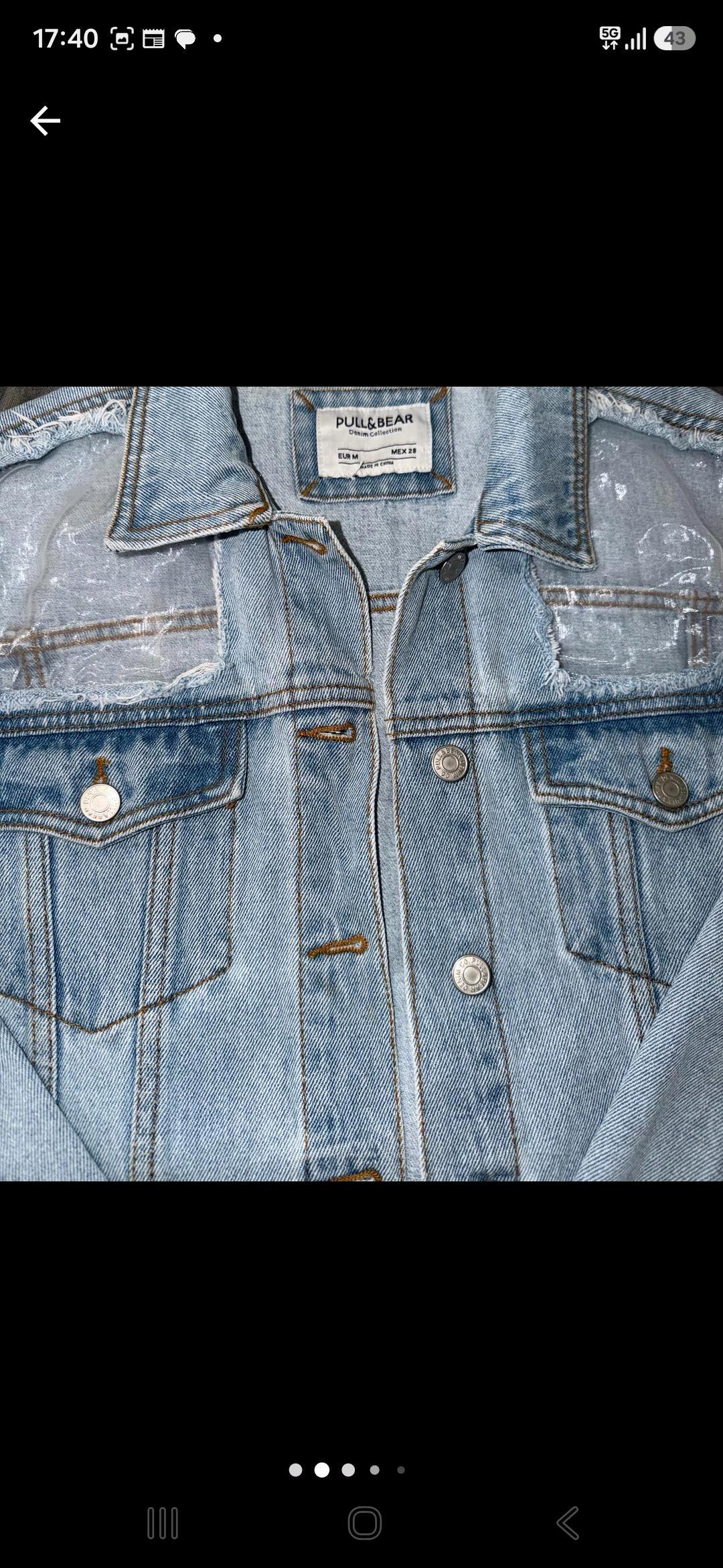 Pull & Bear Джинсовая куртка Pull&bear М — фото 2