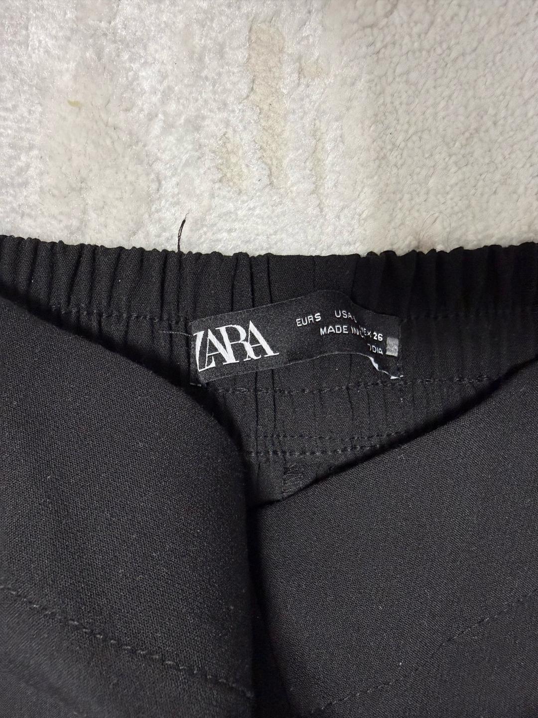 Zara Черные брюки Zara — фото 2
