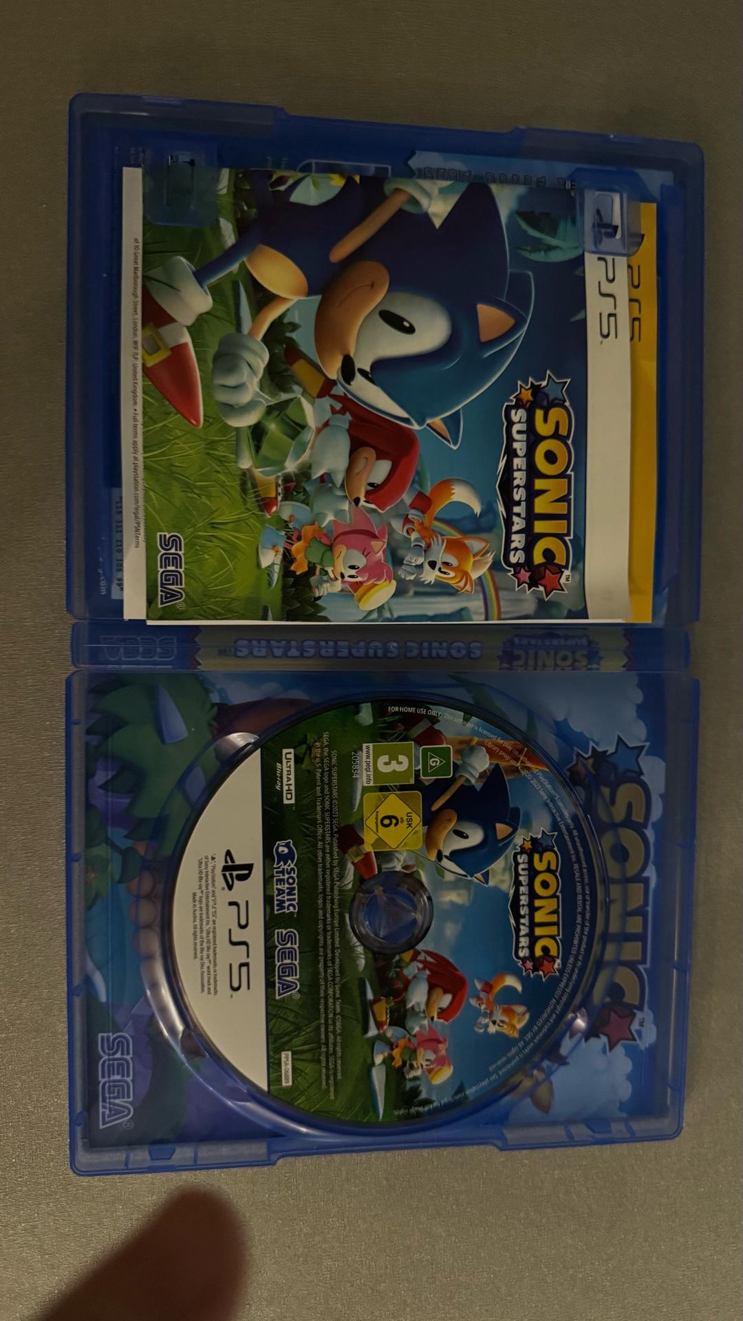 Playstation 4 диск Sonic Superstars ps5 — фото 2