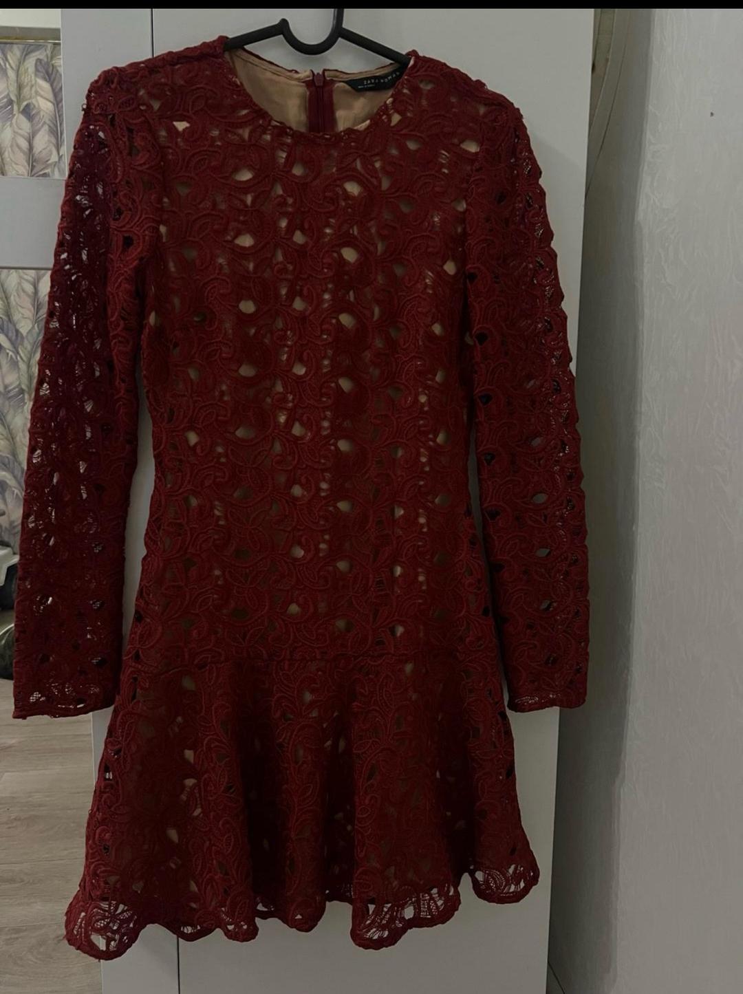 Zara Кружевное платье Zara Woman — фото 2