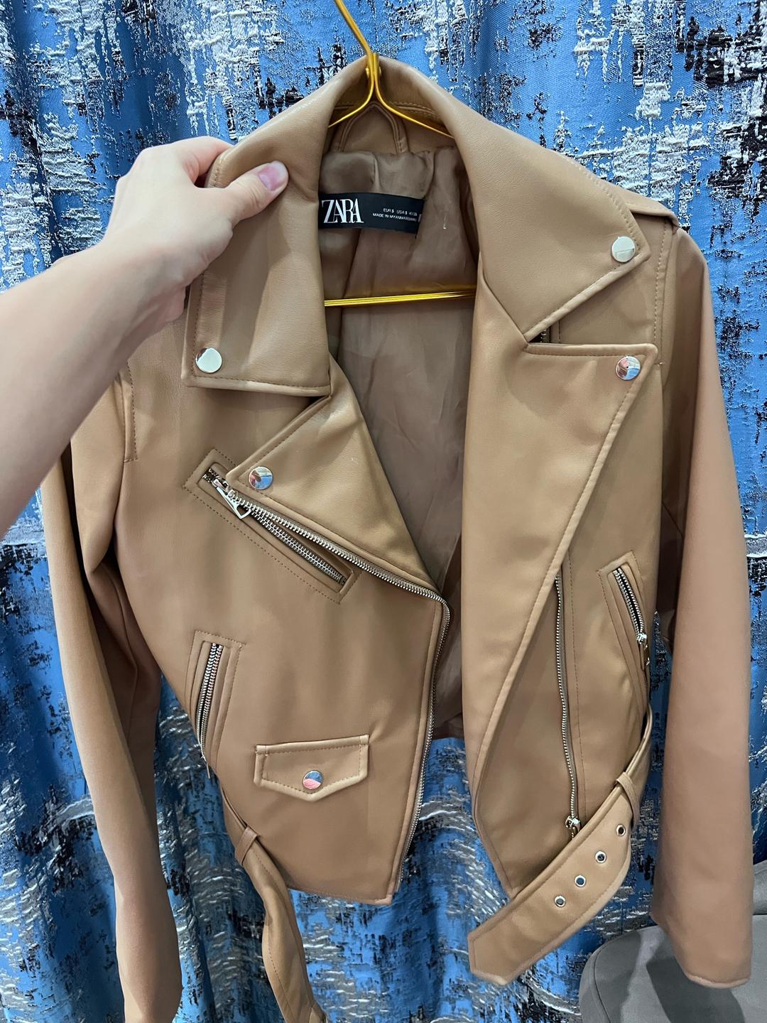 Zara Кожаная куртка Zara pS — фото 2