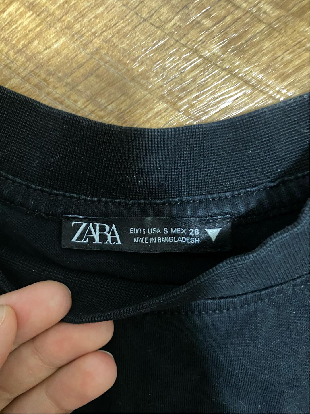 Zara Укороченная футболка Zara — фото 2