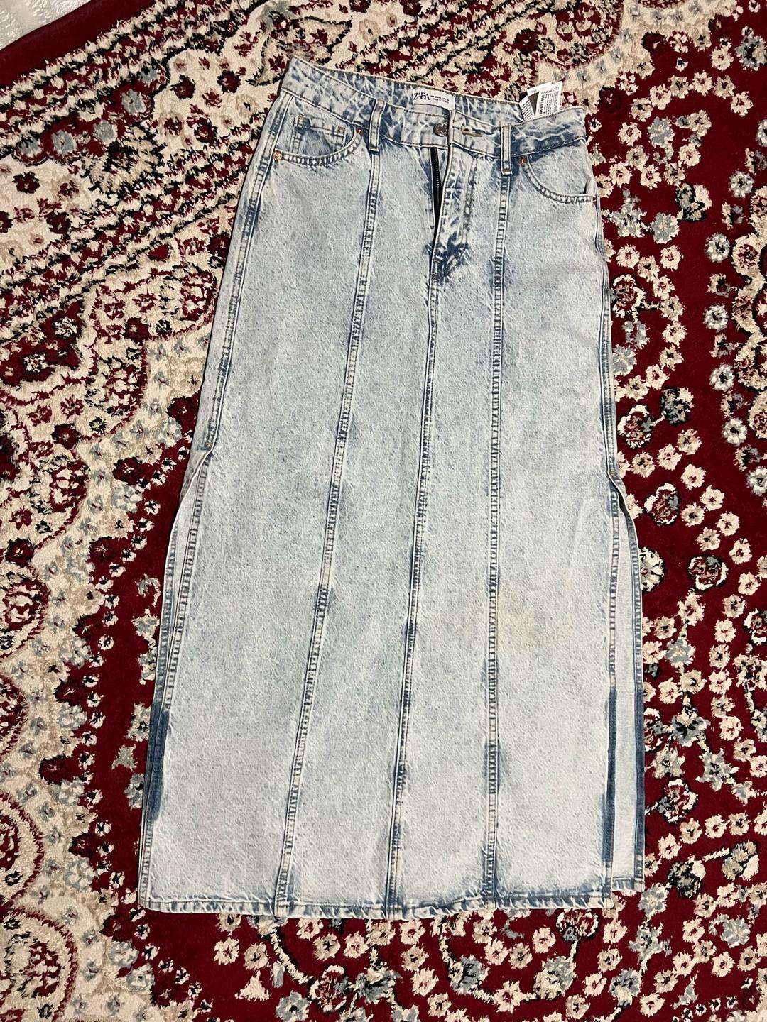Zara Джинсовая юбка ZARA — фото 2