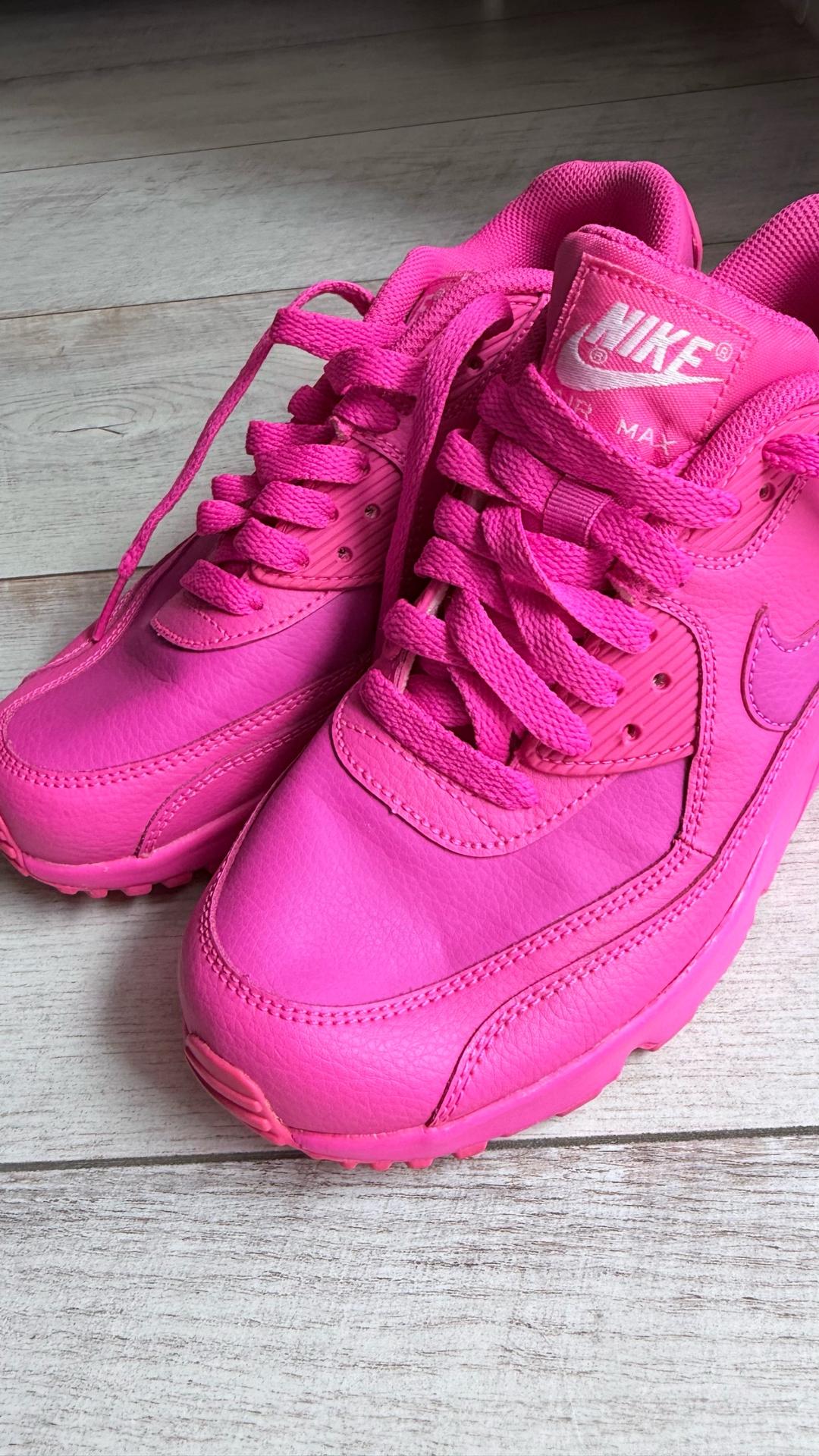Nike Оригинальные кроссовки Nike Air Max90 LTR Hyper Pink — фото 2