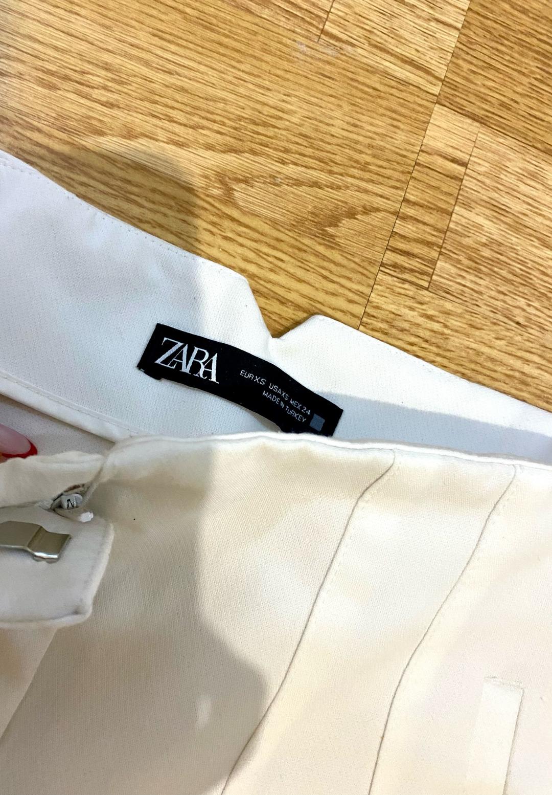 Zara Zara брюки белые — фото 2