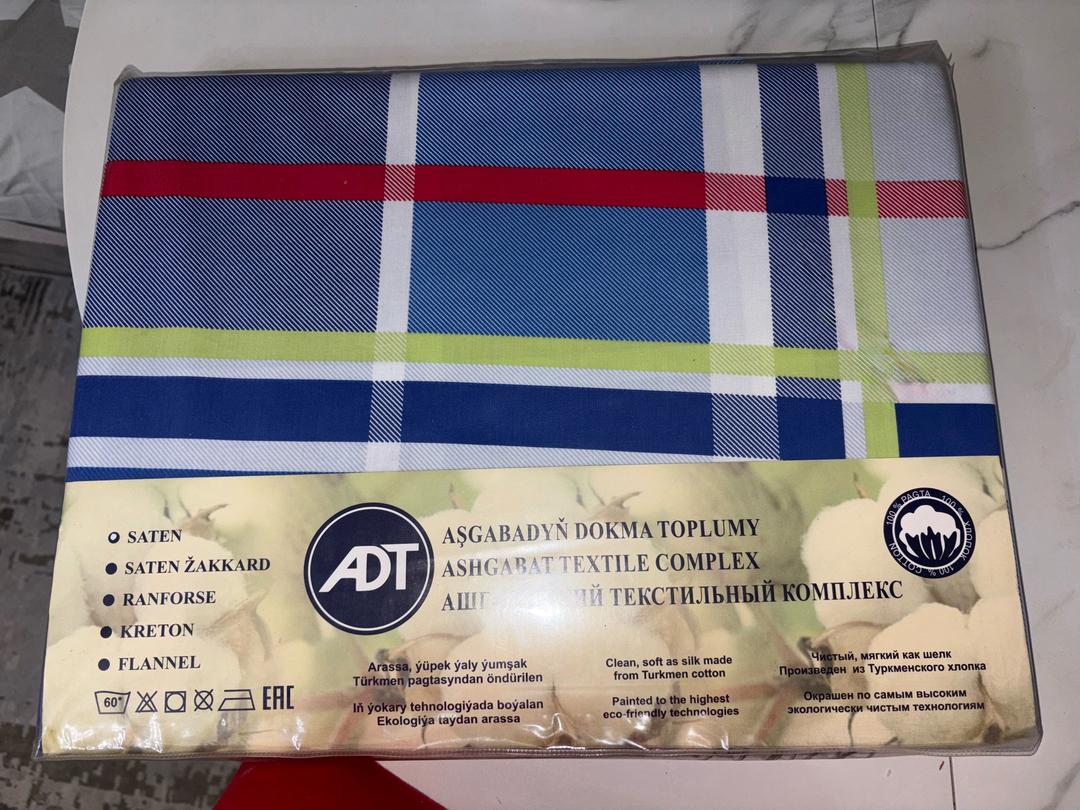 ADT Комплект постельного белья семейный 100% хлопок — фото 2