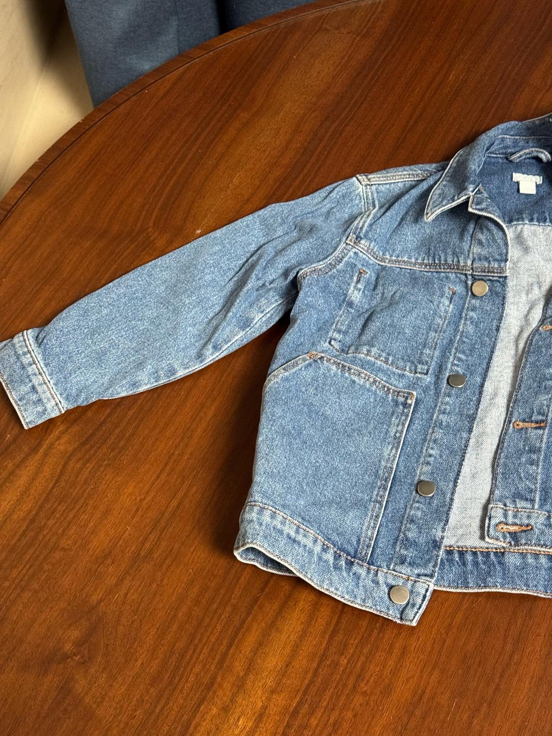 COS COS детская джинсовка unisex 122/130 — фото 2