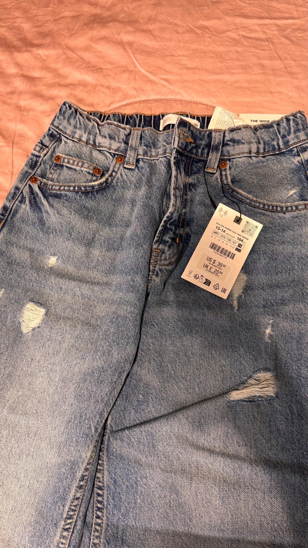 Zara Kids Джинсы подростковые на мальчика — фото 2