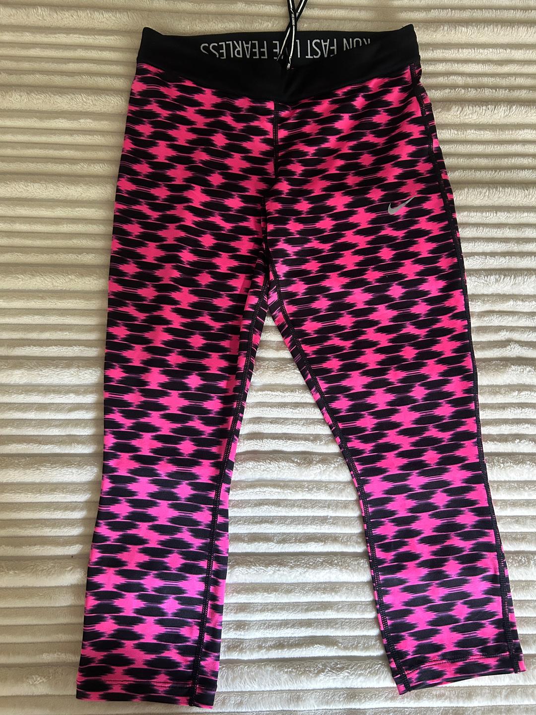 Nike Яркие спортивные капри Nike Dri-FIT — фото 2