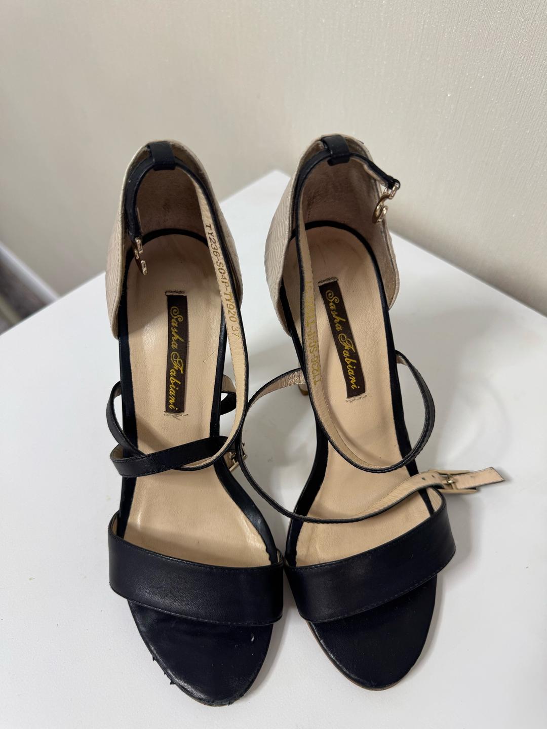 Sasha Fabiani Женские босоножки Sasha Fabiani (модель TY236-504P-TY920, размер 37) на высоком — фото 2