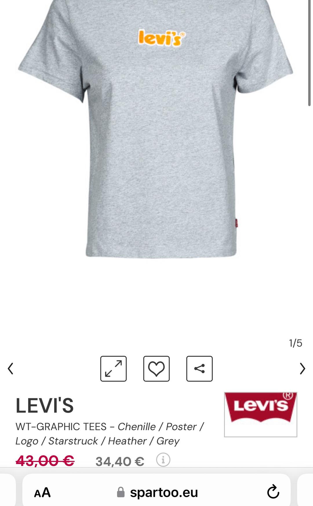 Levi's Оригинал levi’s футболка — фото 2