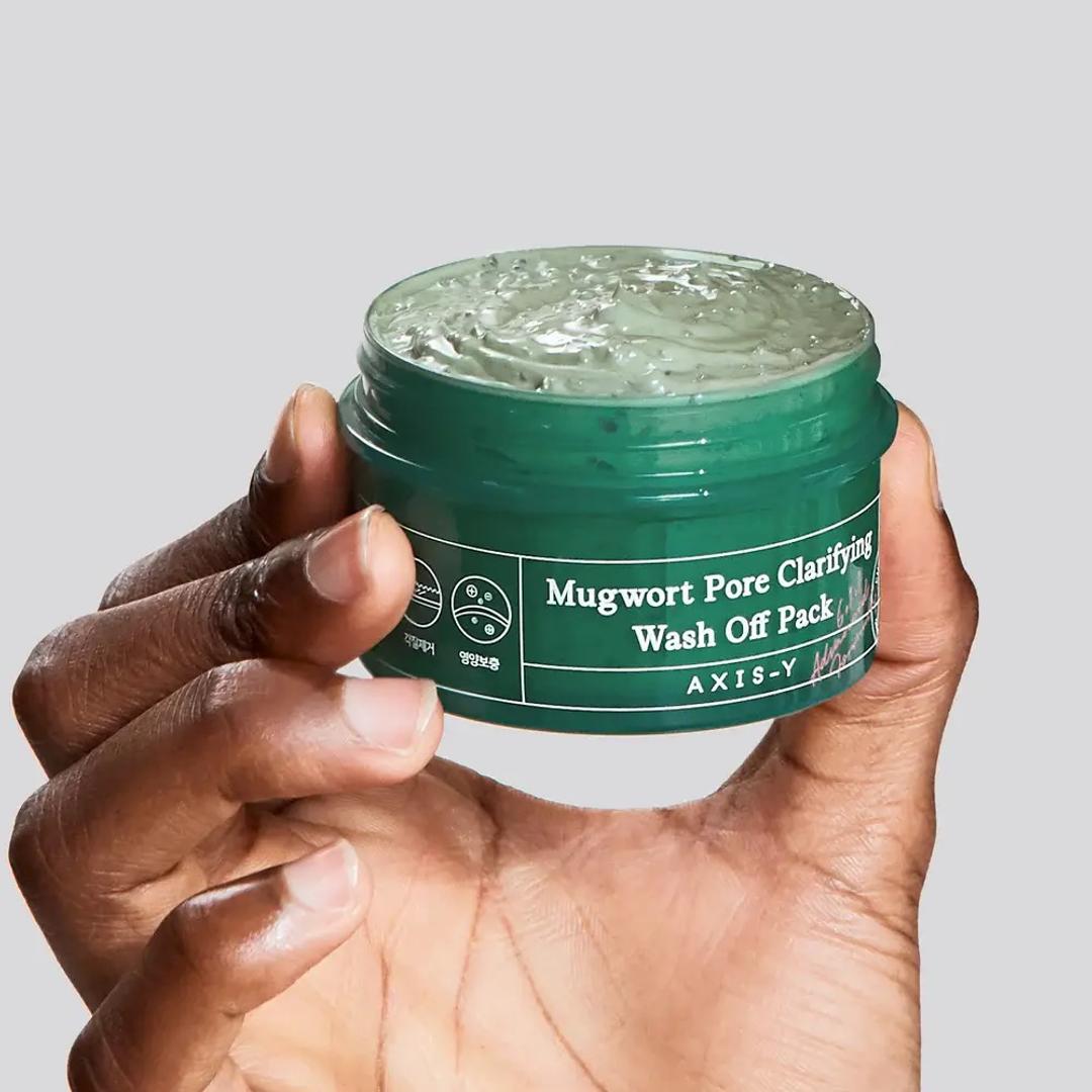 Axis-Y Маска для лица Axis-y Mugwort Pore Clarifying Wash Off Pack — фото 2