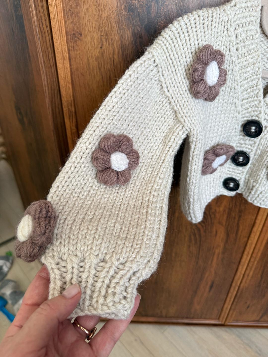 Handmade (ручная работа) Вязанный ковта ручной работы — фото 2