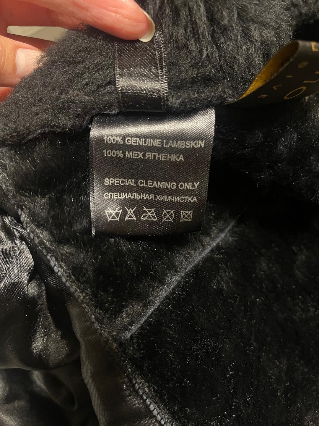 Нет бренда Дубленка. 100% мех ягненка — фото 2