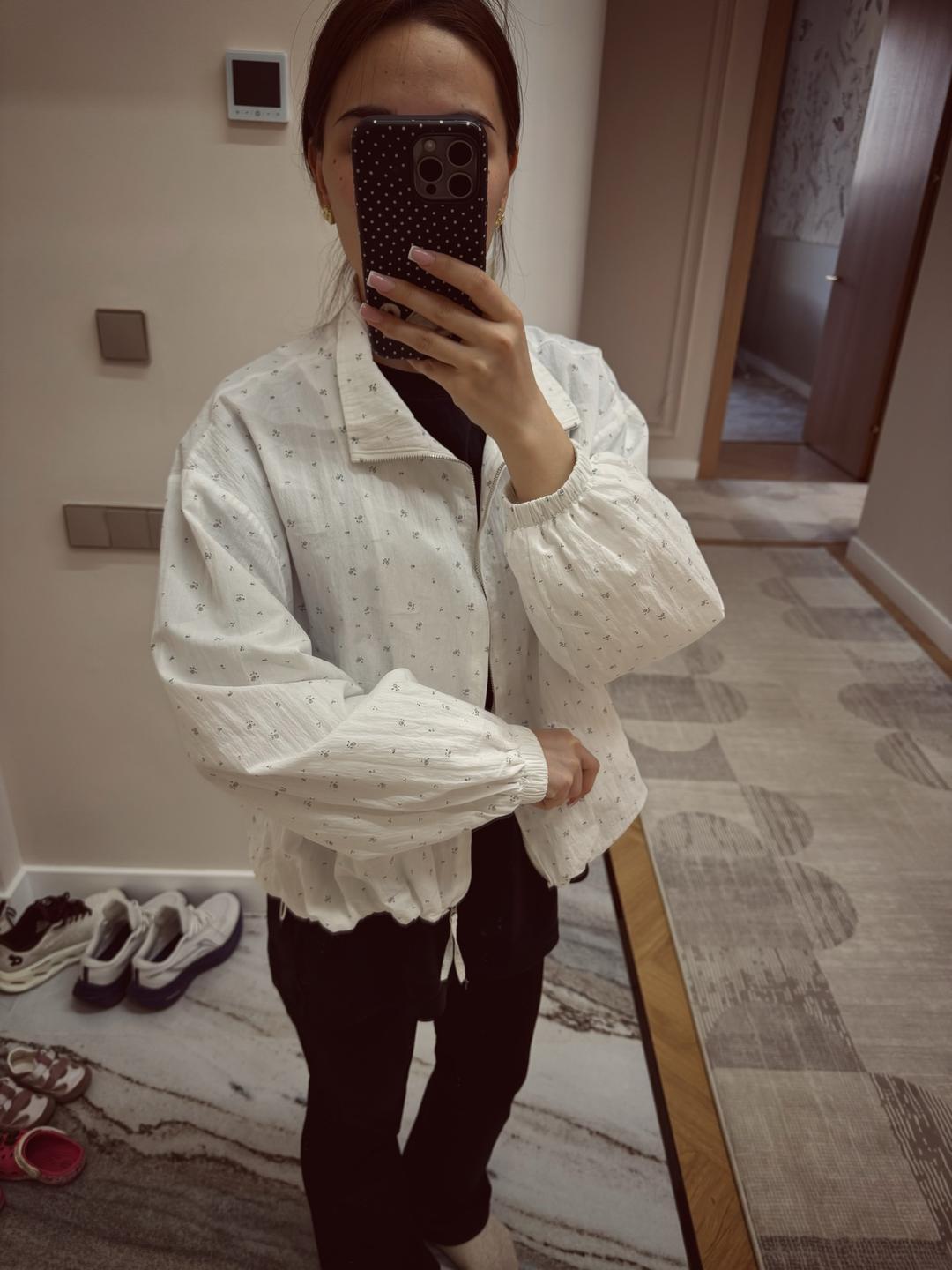 Weeknd Ветровка с цветочным принтом — фото 2