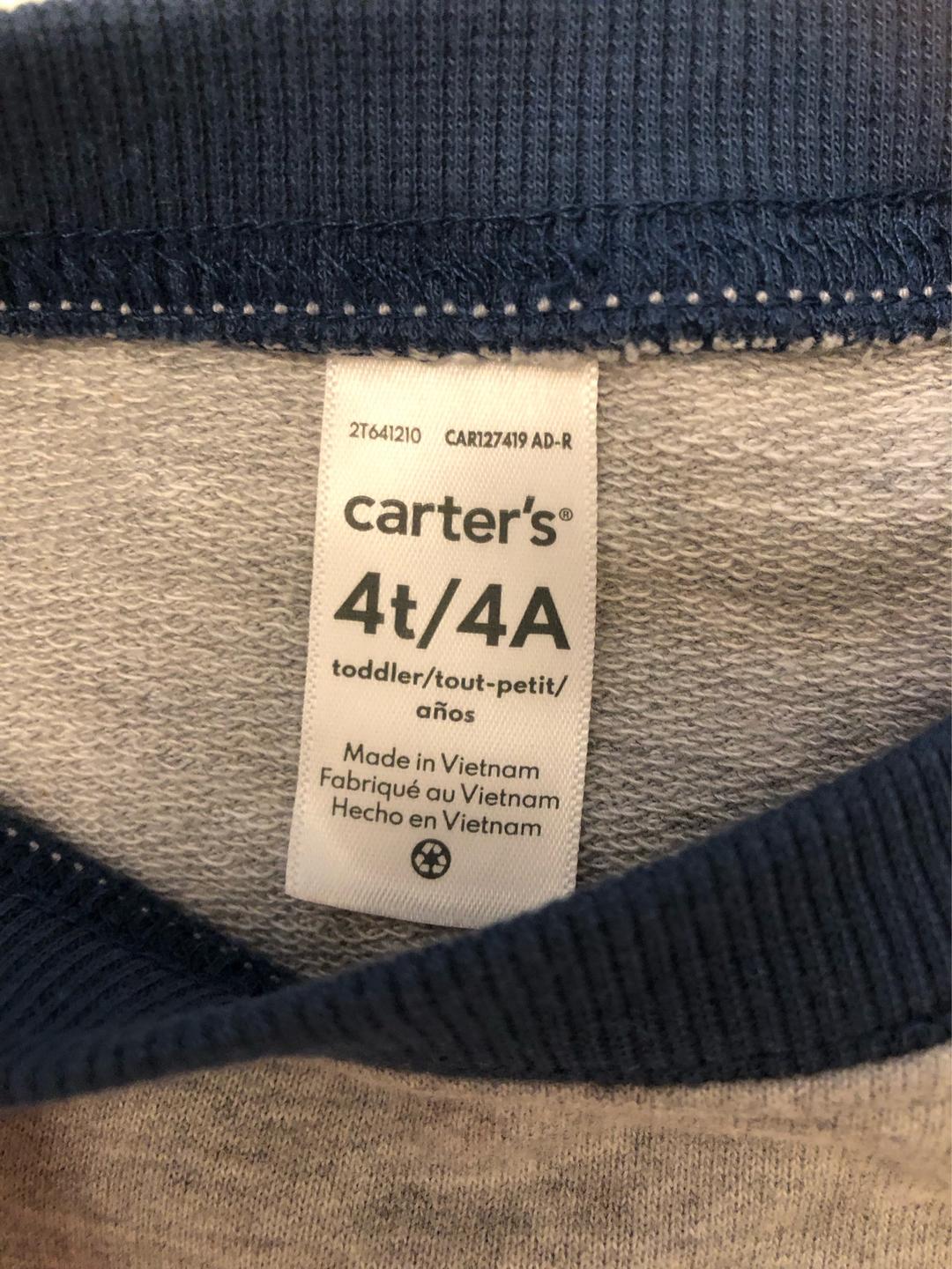 Carter's Свитшот carter's 4 года — фото 2