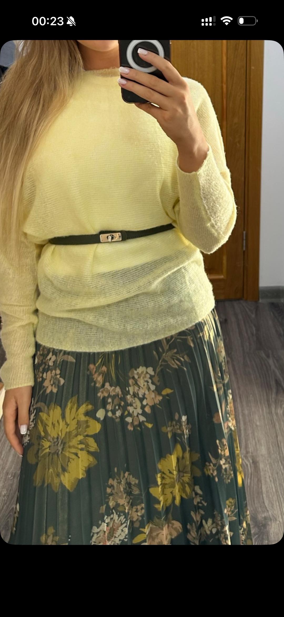 Zara Юбка Zara с принтом — фото 2