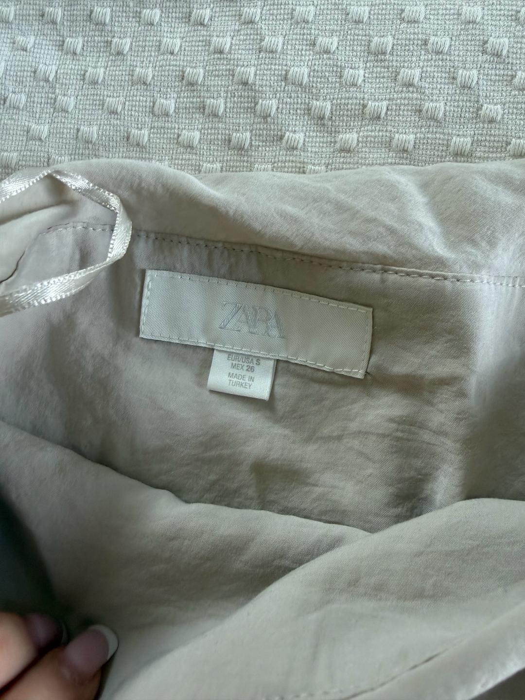 Zara Мини-юбка Zara с оборками — фото 2
