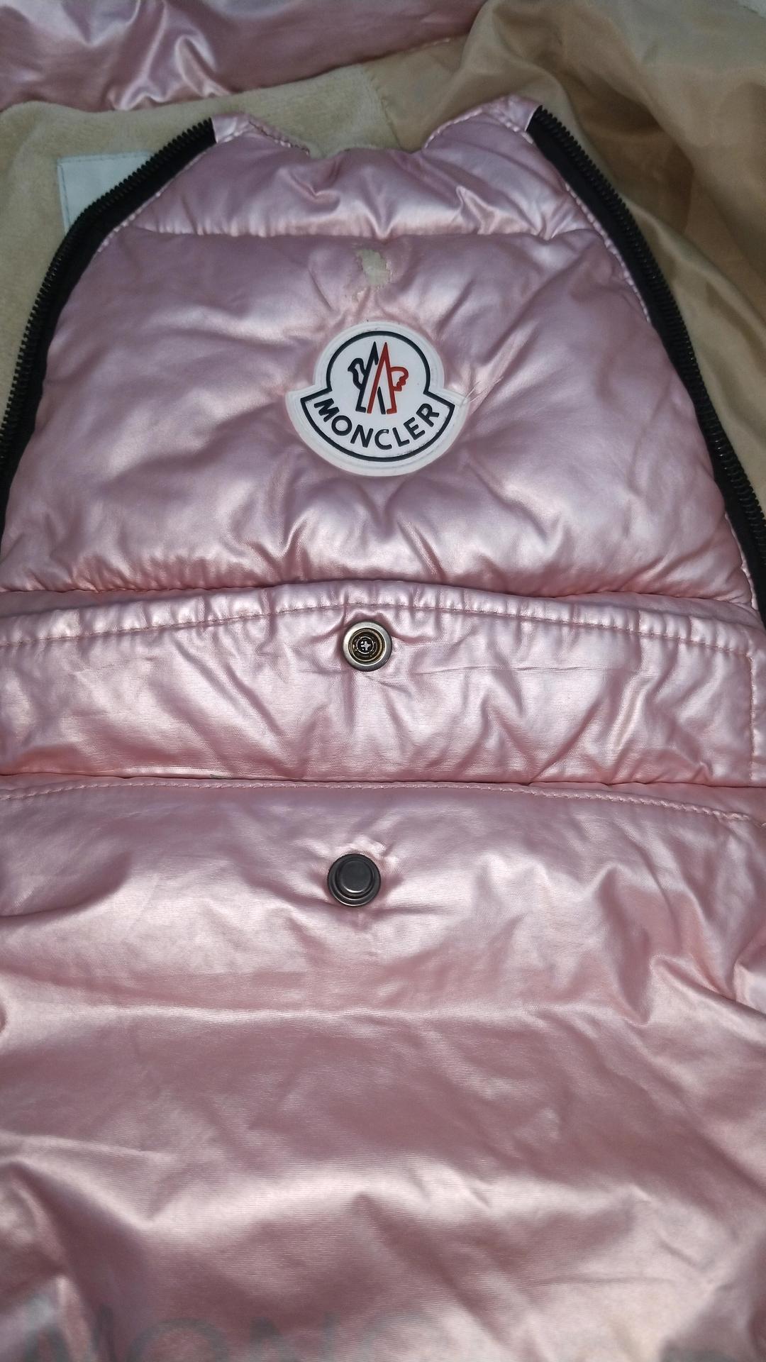 Moncler Moncler детская куртка комбинезон — фото 2