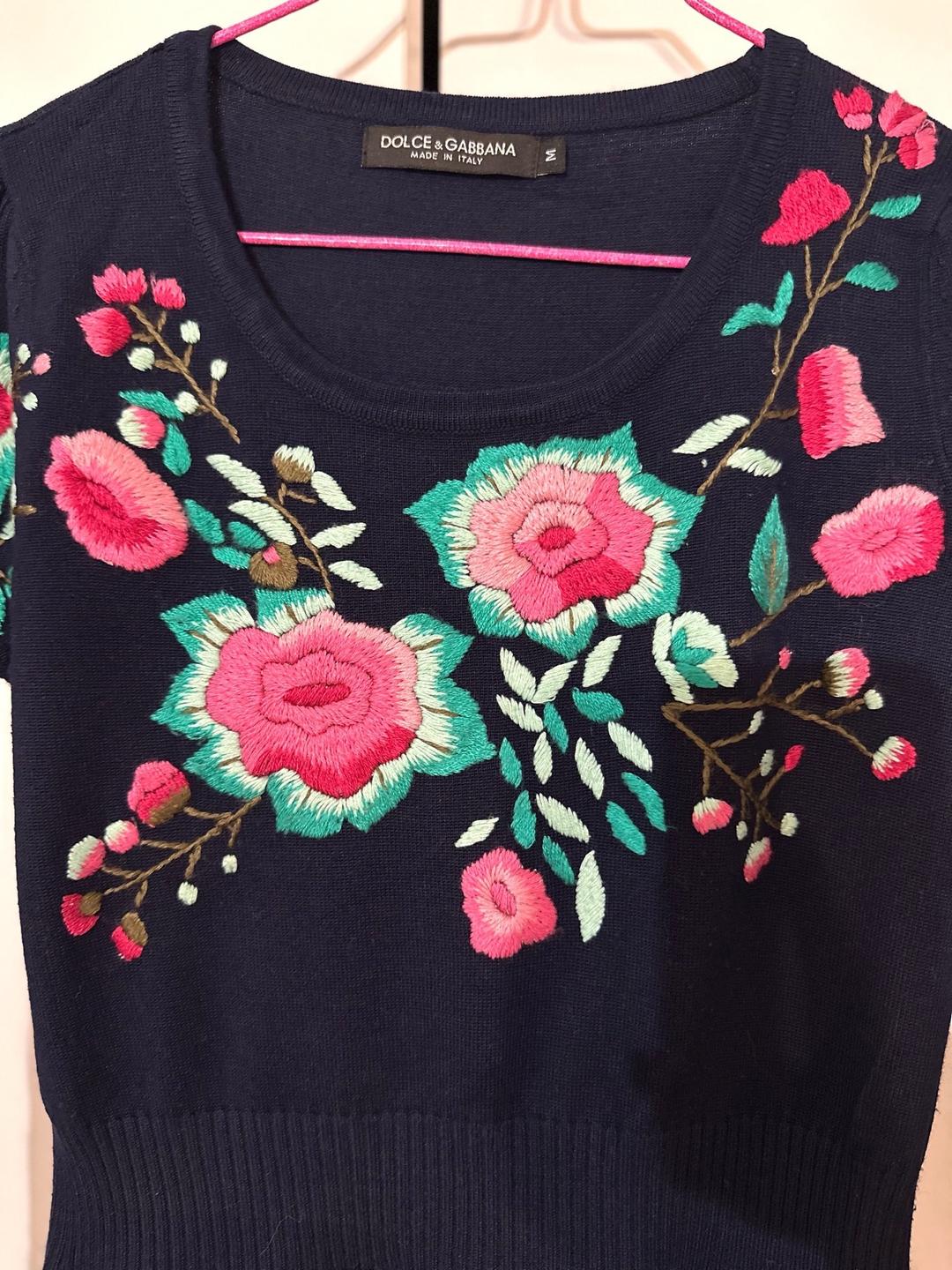 Трикотажное платье D&G — фото 2