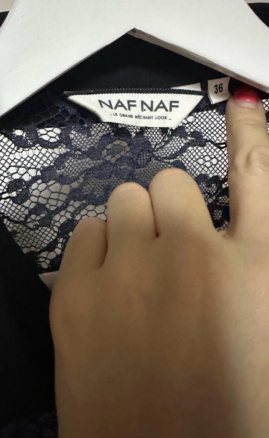 Naf Naf Кружевная рубашка NAF NAF — фото 2