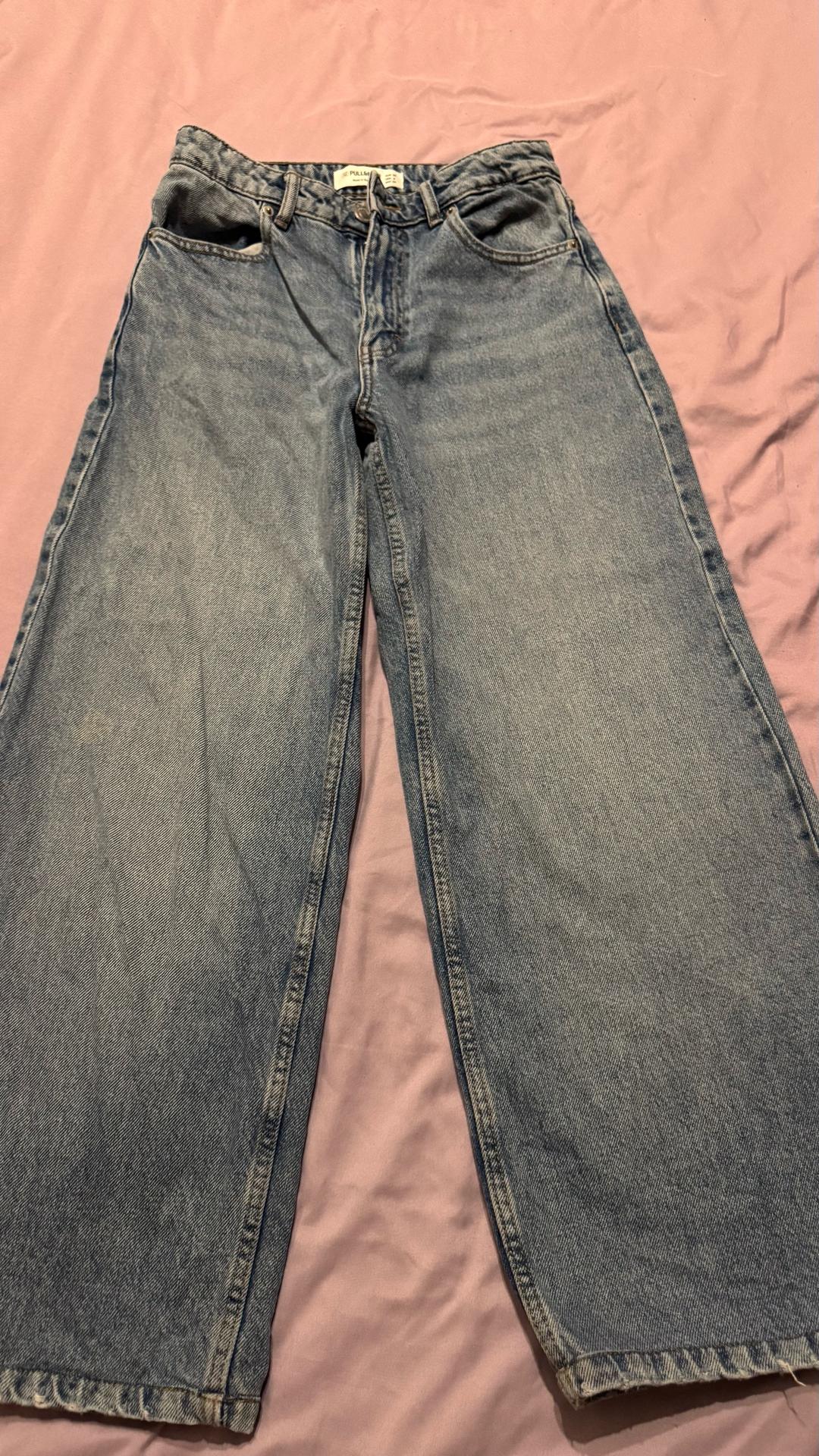 Pull & Bear джинсы широкие Pull&Bear — фото 2