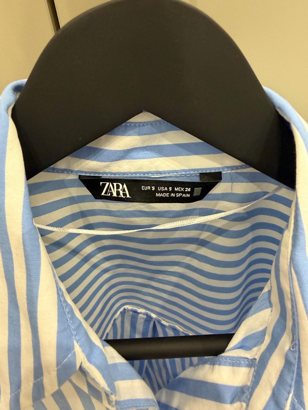 Zara Рубашка ZARA в полоску — фото 2