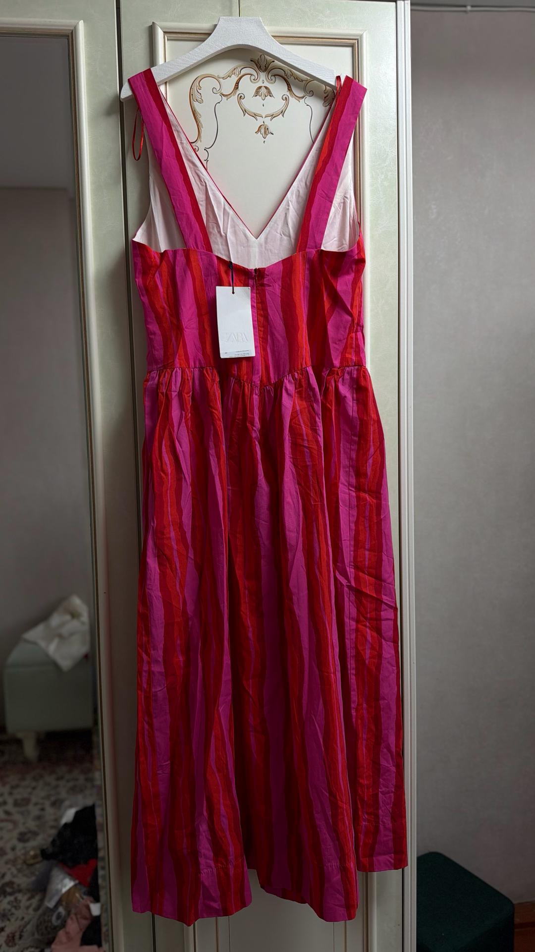 Zara ZARA платье в полоску — фото 2