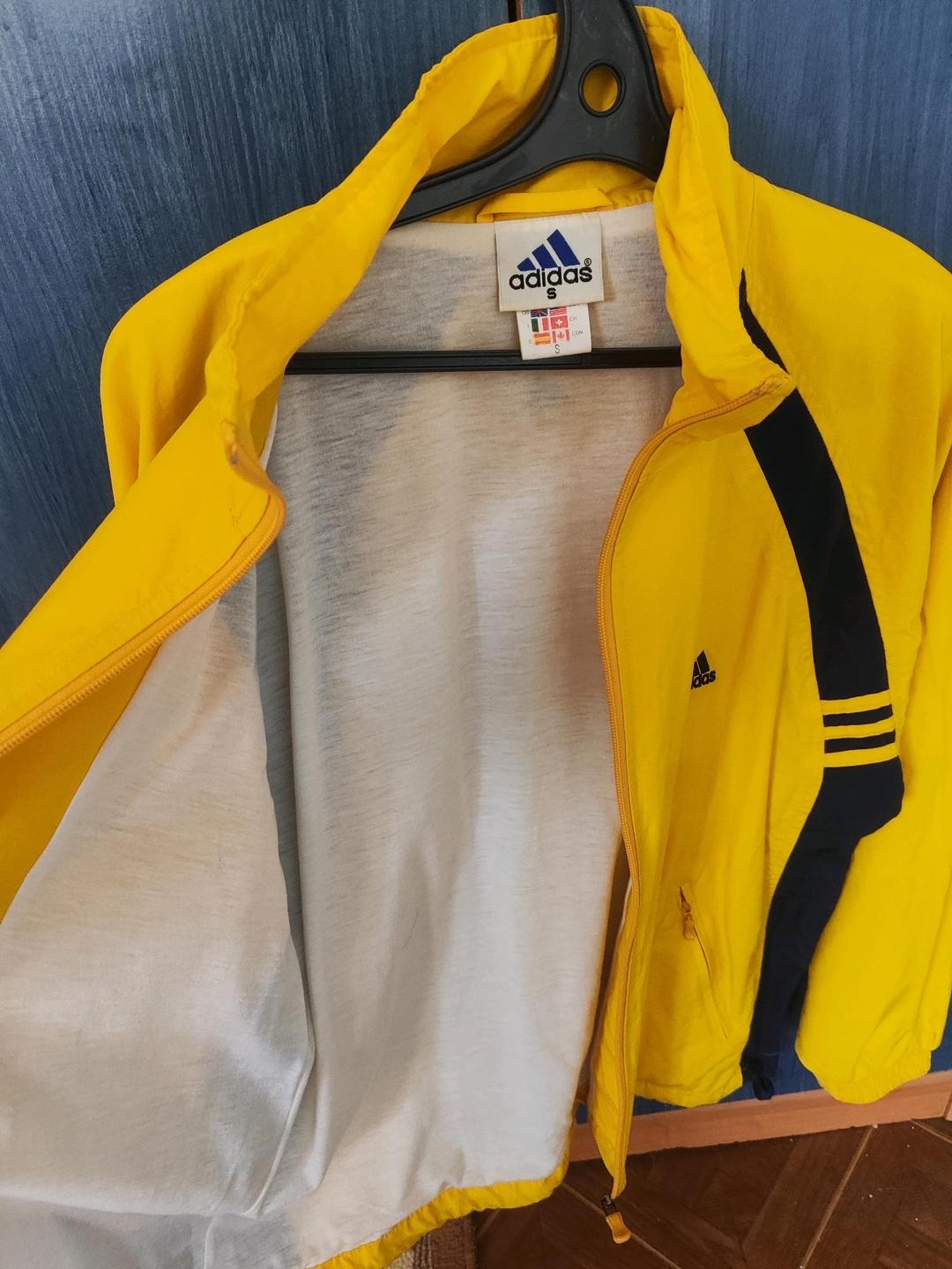Adidas Мужская ветровка Adidas 💛🖤 — фото 2