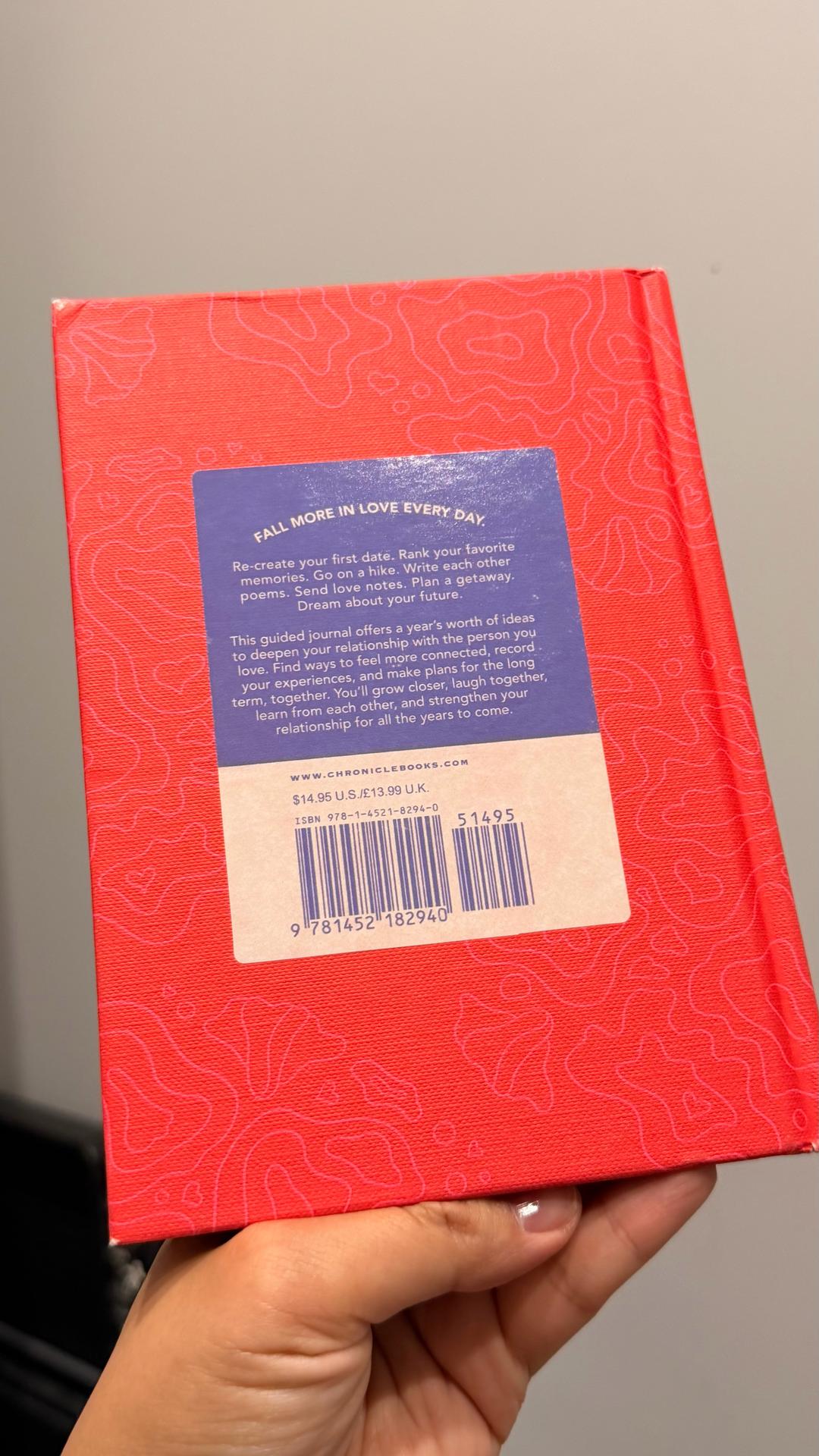 Chronicle Books Книга Everyday Romance: A Relationship Journal for Couples — фото 2