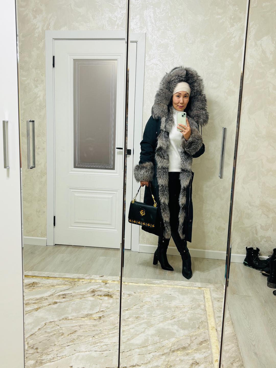 Ziya Furs Зимняя парка с мехом — фото 2