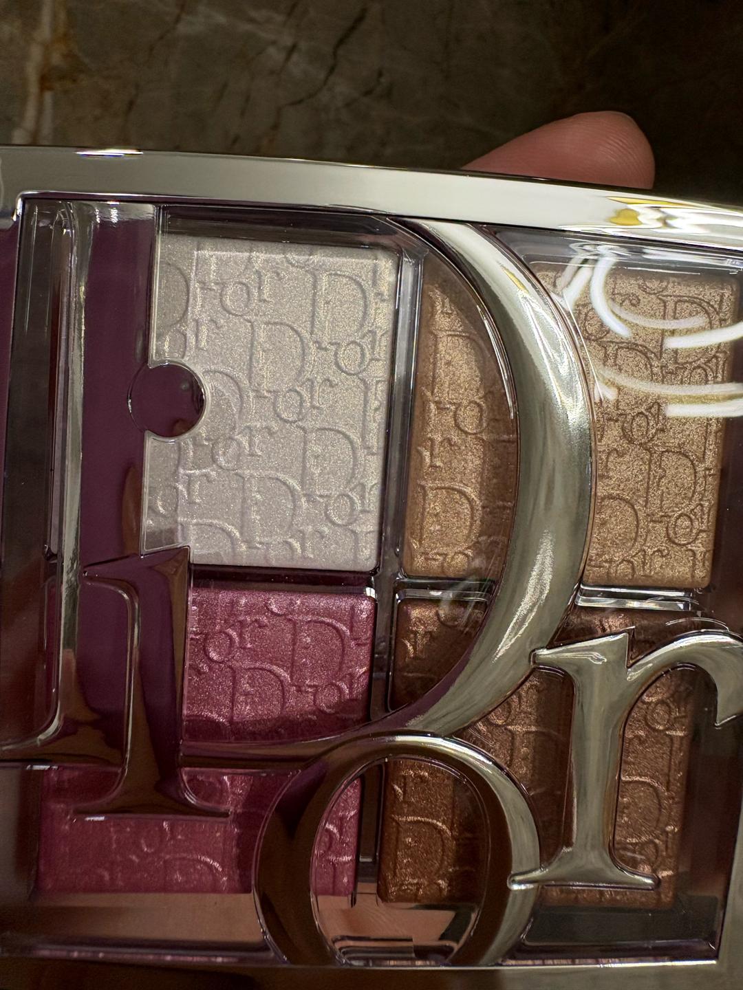 Dior Палетка хайлайтеров Dior Backstage Glow Maximizer Palette — фото 2