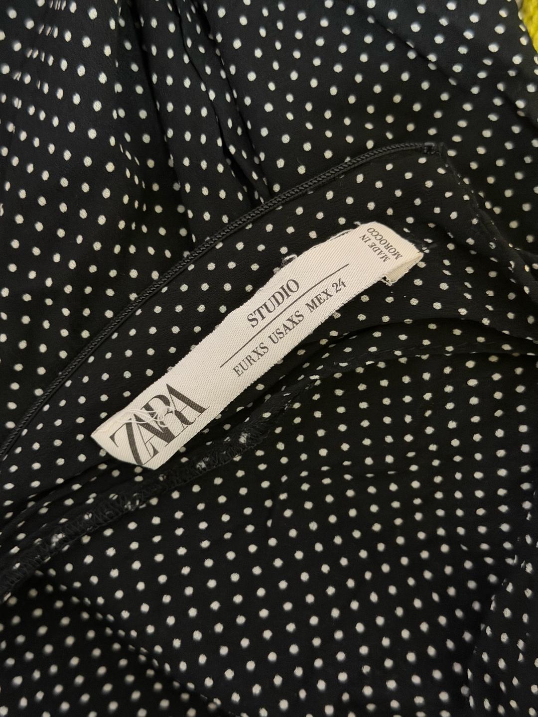 Zara Платье в горошек — фото 2