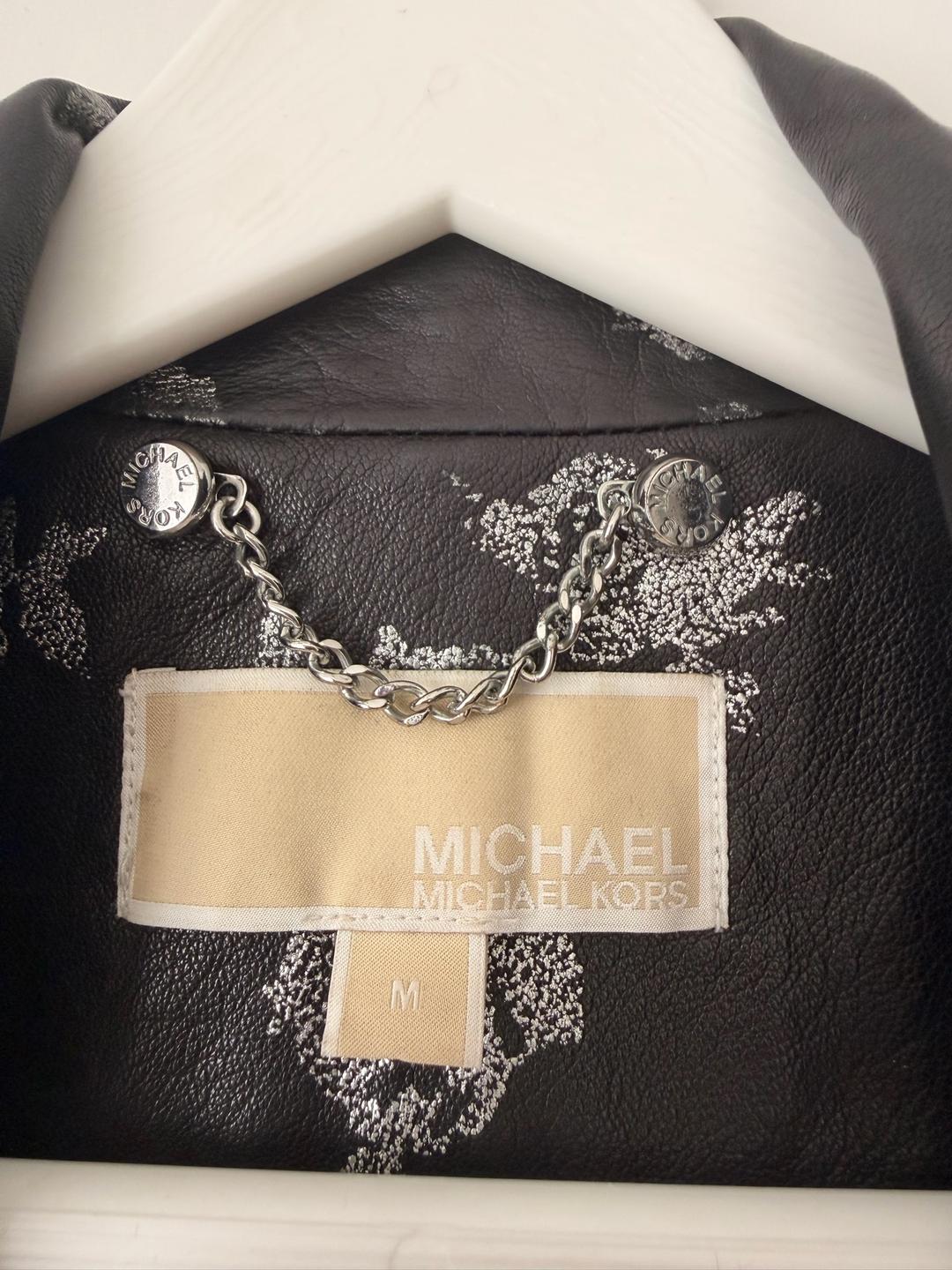 Michael Kors Кожаная куртка Michael Kors — фото 2