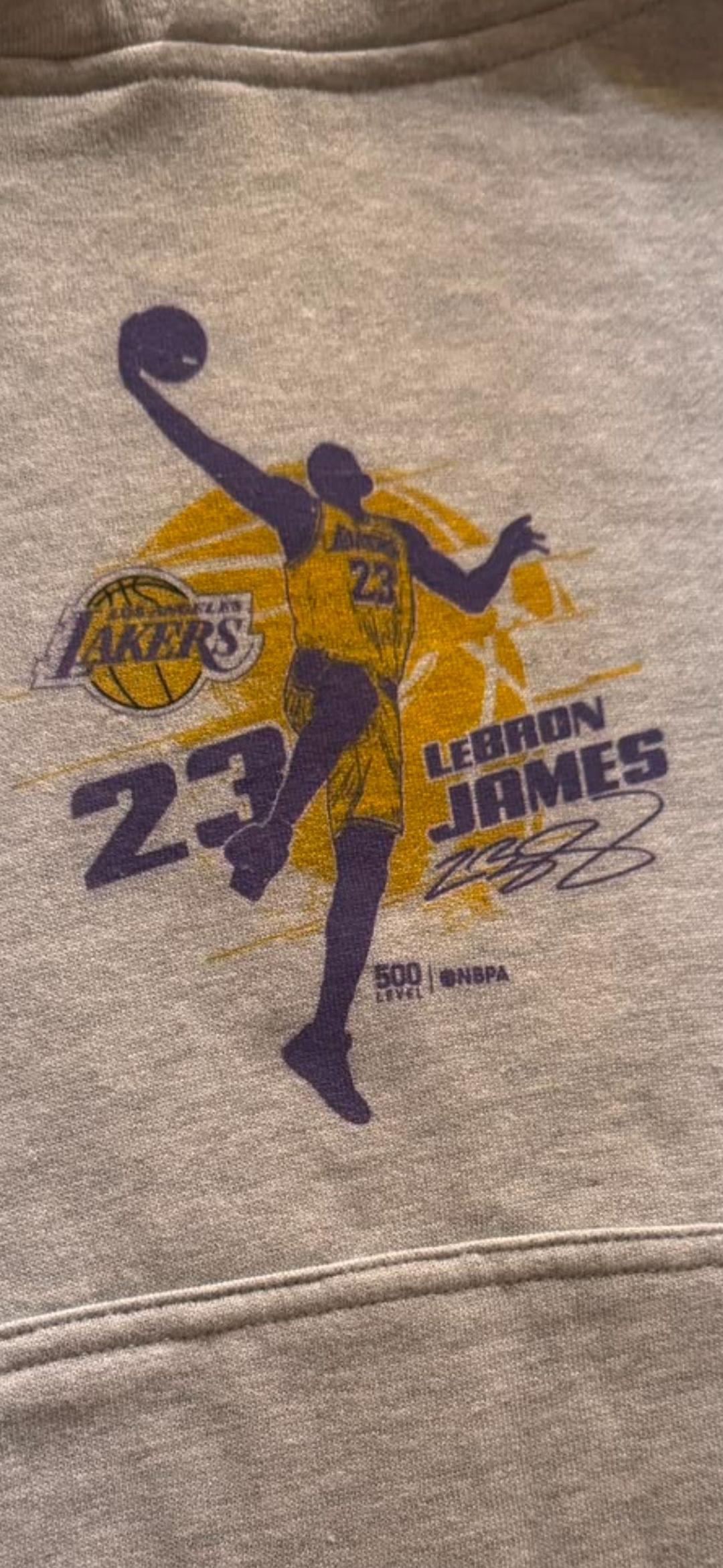 NBA Худи NBA Lakers LeBron James 23 — фото 2
