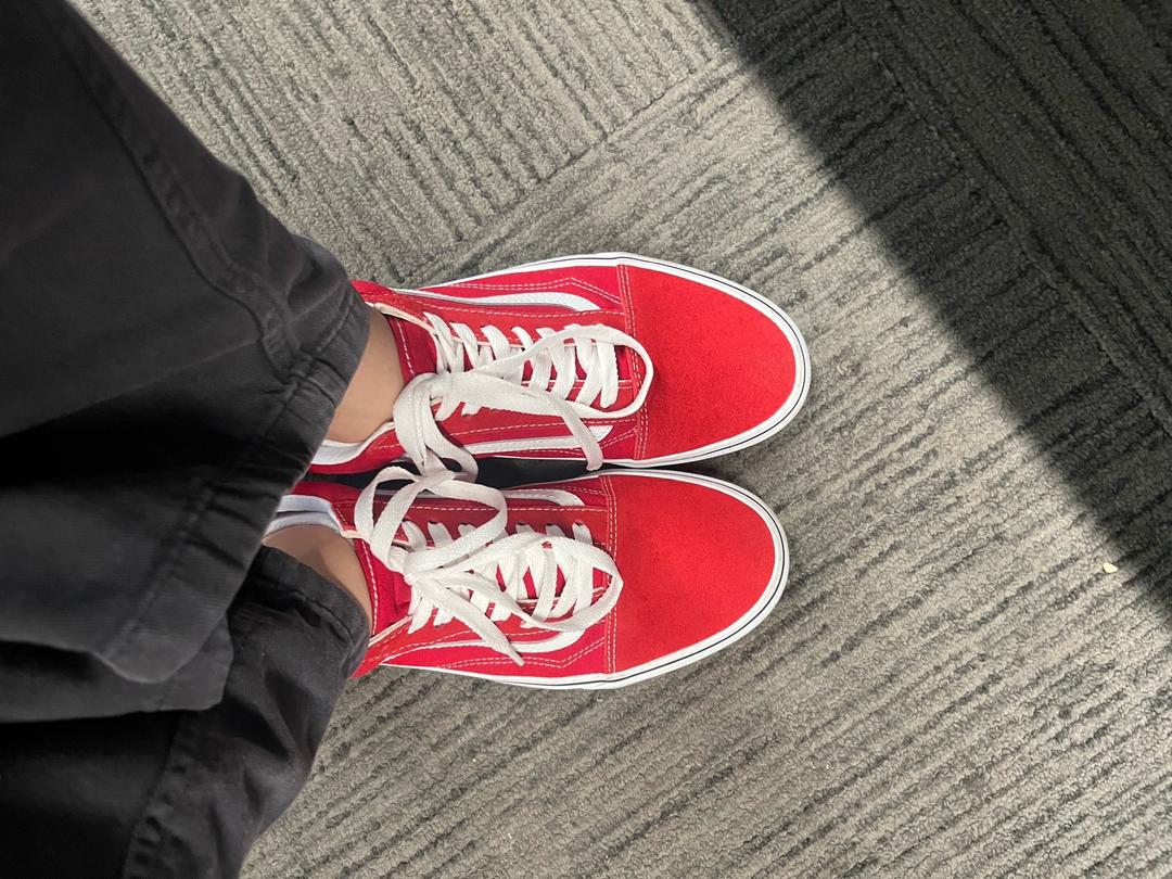 Vans Красные кеды vans — фото 2