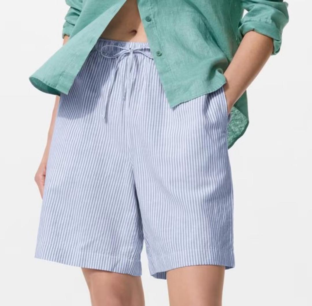 Uniqlo Шорты Uniqlo в полоску — фото 2