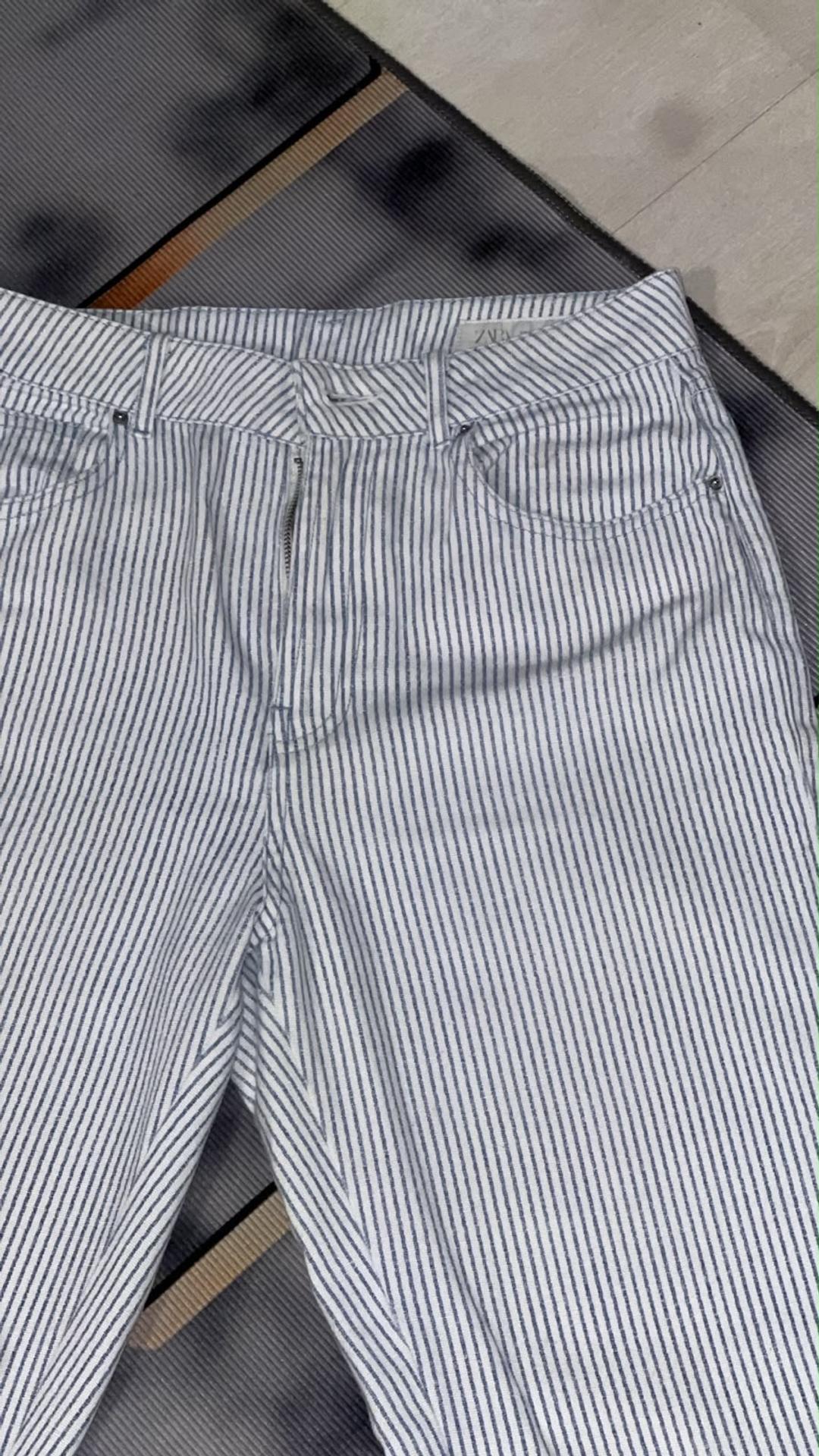Zara Джинсы в полоску Zara — фото 2