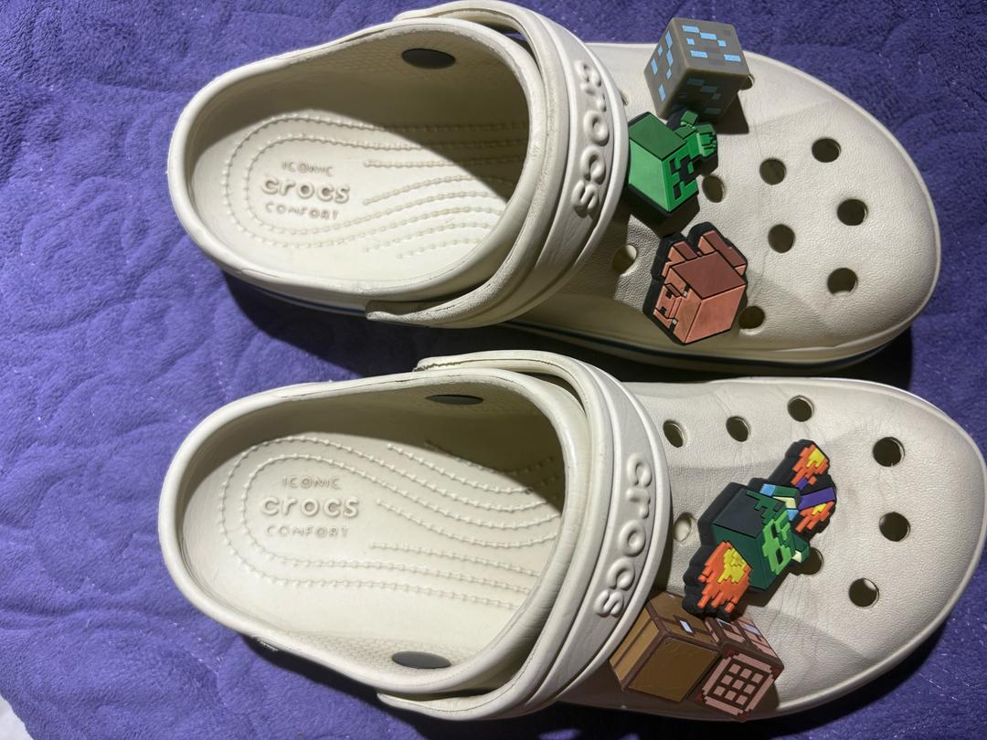 Crocs Сабо Crocs с декором Minecraft — фото 2