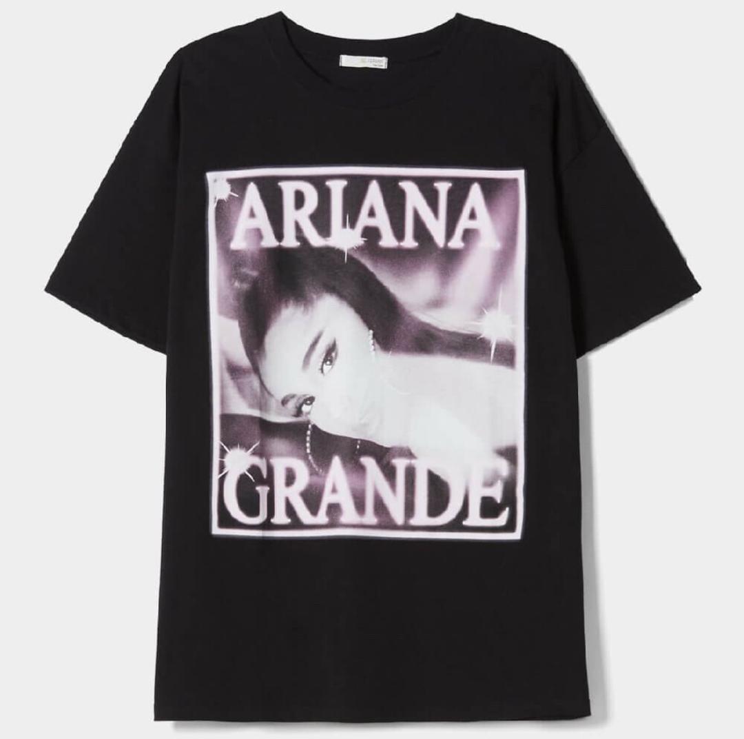 Bershka Футболка с принтом Ariana Grande — фото 2