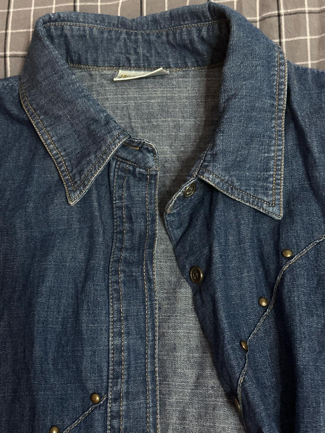 Нет бренда Рубашка denim — фото 2