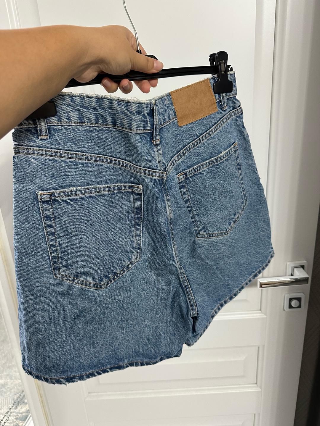 Zara Джинсовые шорты ZARA — фото 2