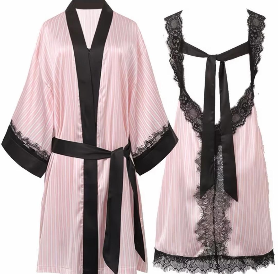 Victoria's Secret Victoria's Secret халат и сорочка — фото 2