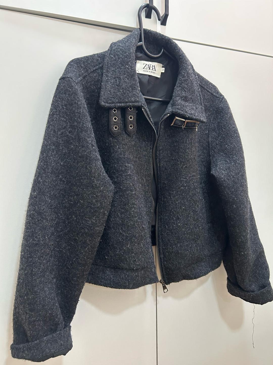 Zara Куртка ZARA из шерстяной ткани — фото 2