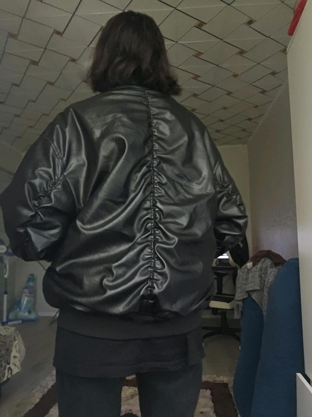 Fb Sister Кожанка оверсайз — фото 2