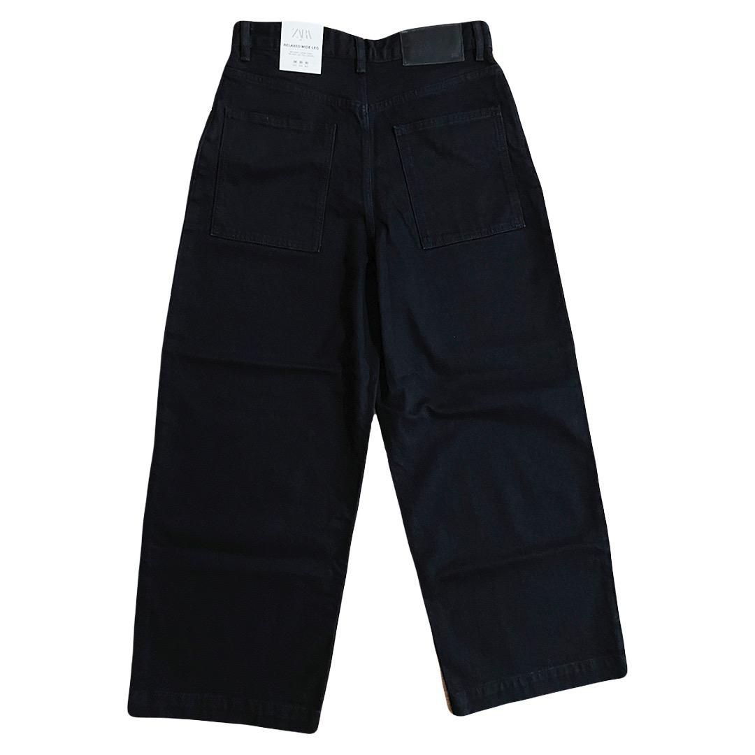 Zara Zara relaxed wide legs jeans — фото 2