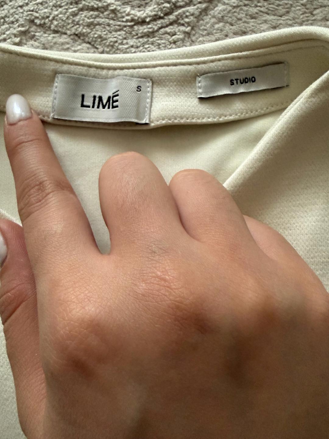 Lime топ лайм белый — фото 2
