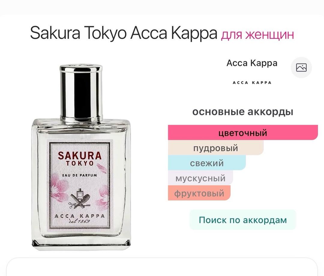 Acca Kappa Acca Kappa - Sakura Tokyo 20 ml EDP — фото 2