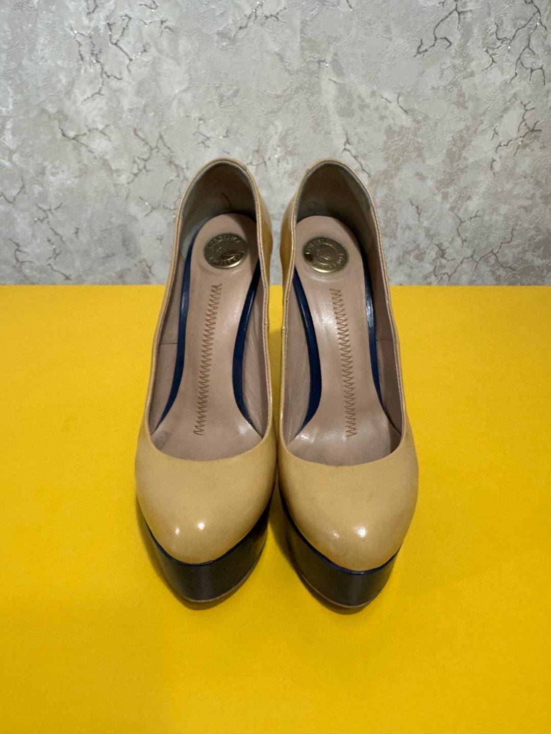 Casadei Туфли Casadei на платформе и толстом каблуке — фото 2